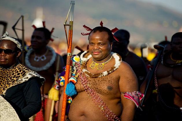 Mswati III roi du Swaziland / Eswatini